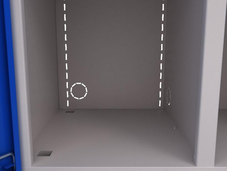 Шкаф инструментальный ERGO 181/2 №1 купить в Пскове