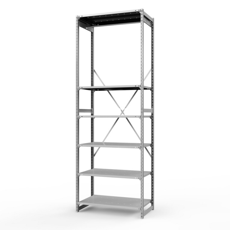 Стеллаж металлический ТСУ Универсал, 3000х1060х600 мм.Штанги: 1шт. Полки: металл усил. перф. 6 шт. купить в Пскове