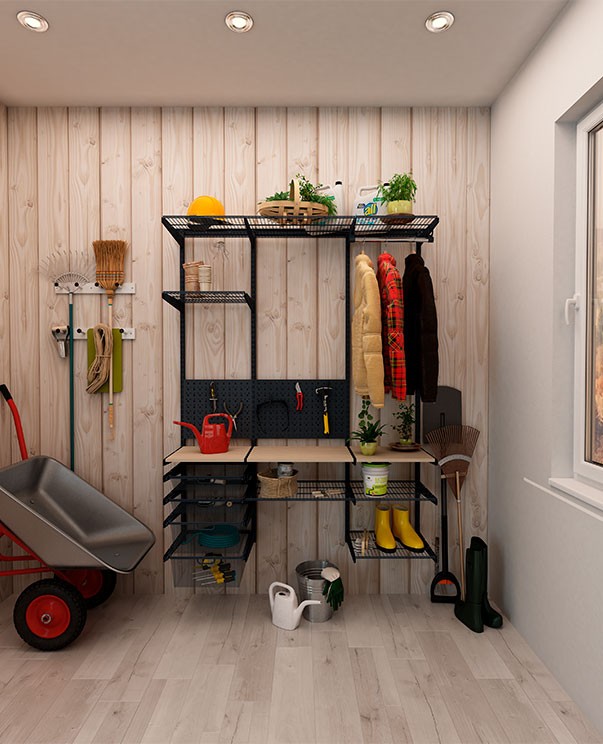 Гардеробная система Практик Home Дача 1 купить в Пскове Гардеробная система Практик Home Дача 1 купить в Пскове