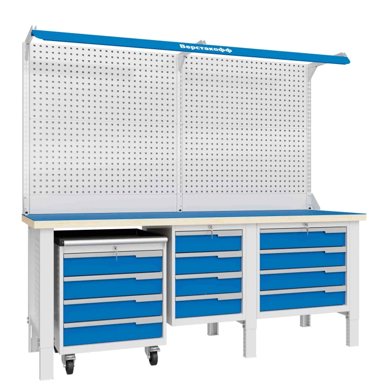 Верстак CTR 2232.S4L4M4.4-2F купить в Пскове Верстак CTR 2232.S4L4M4.4-2F купить в Пскове