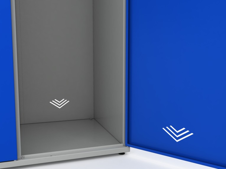 Шкаф гардеробный металлический COMFORT 2000/22 (800) купить в Пскове