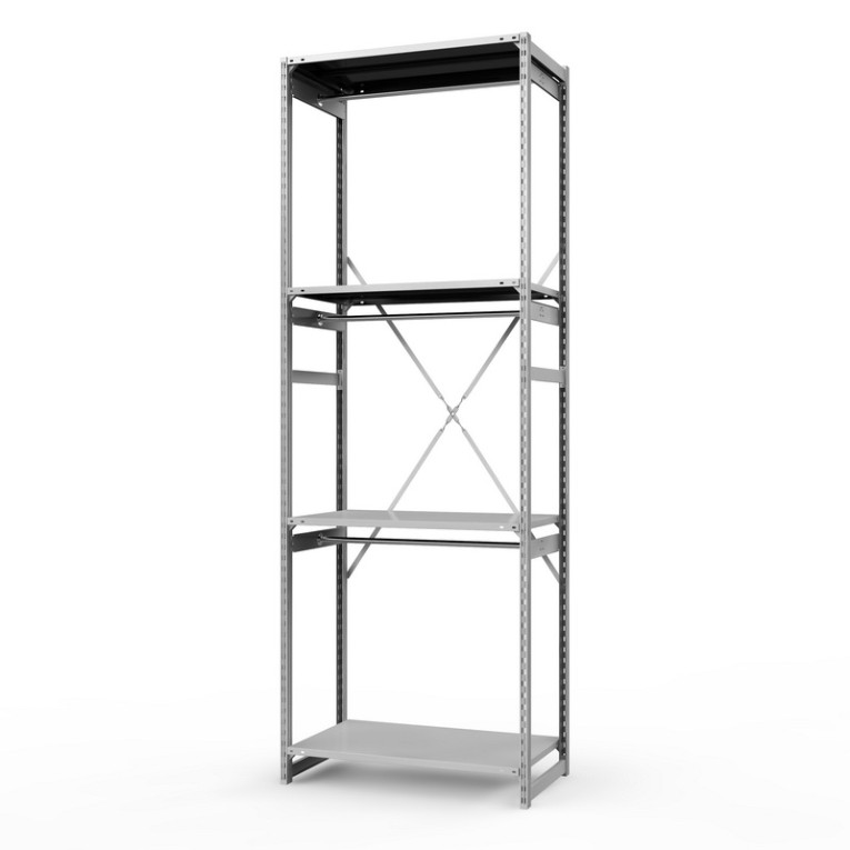 Стеллаж металлический ТСУ Универсал, 3000х1060х600 мм.Штанги: 3шт. Полки: металл 4 шт. купить в Пскове Стеллаж металлический ТСУ Универсал, 3000х1060х600 мм.Штанги: 3шт. Полки: металл 4 шт. купить в Пскове