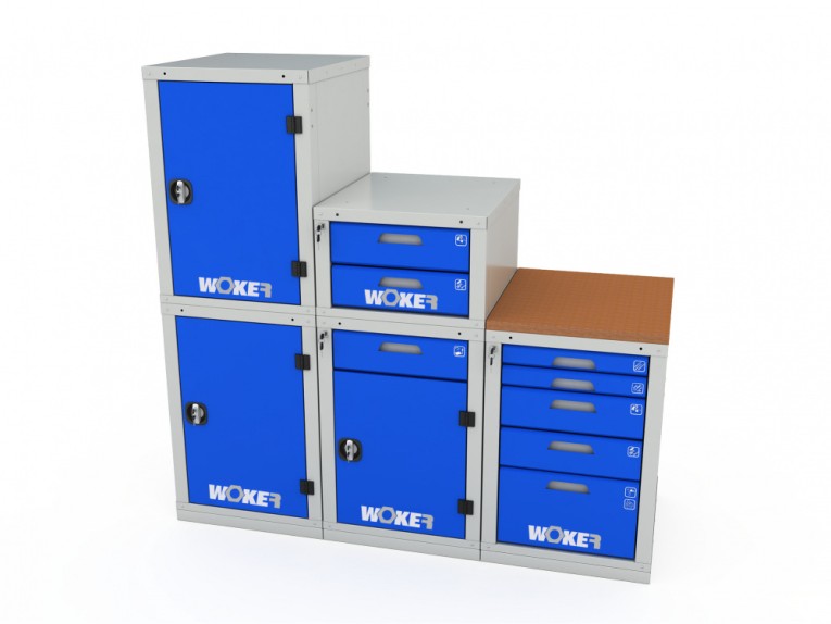 Тумба инструментальная модульная WOKER PRO 04 SF купить в Пскове
