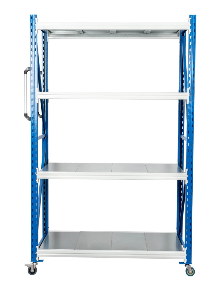 Стеллаж мобильный БиКом СТ-4 250x90x70 4 полки купить в Пскове