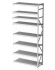 Дополнительная секция MS Profi 2000x1200x400 8 полок купить в Пскове