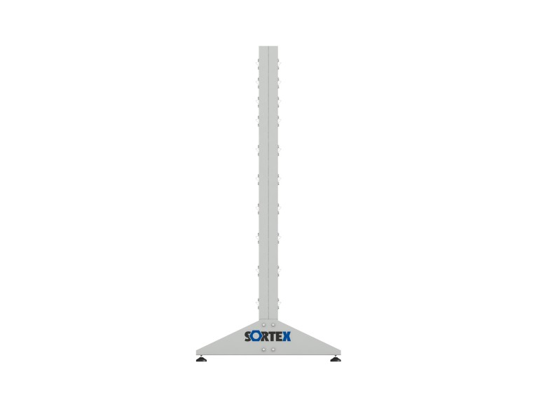 Стеллаж для пластиковых лотков SORTEX двухсторонний 1800x1000x800.02 купить в Пскове