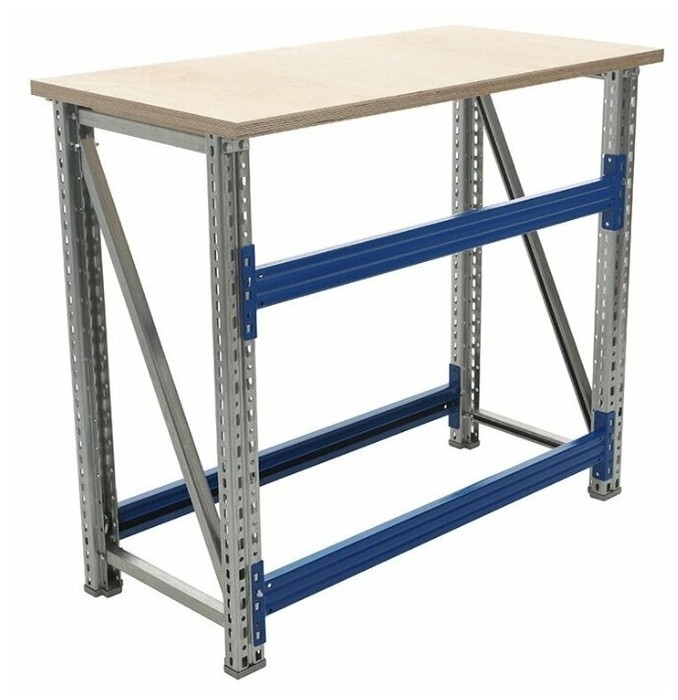 Верстак ПРАКТИК Master №102 M100.MF1/MF1.000 1000x500 мм