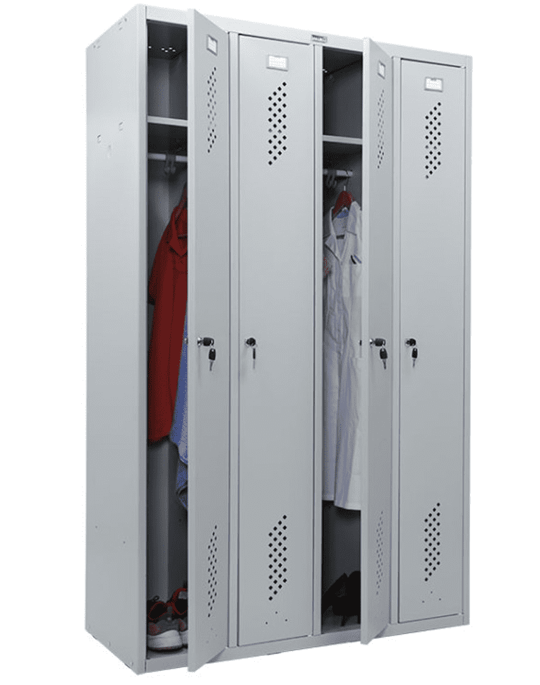 Шкаф для раздевалок Стандарт LS-41 купить в Пскове