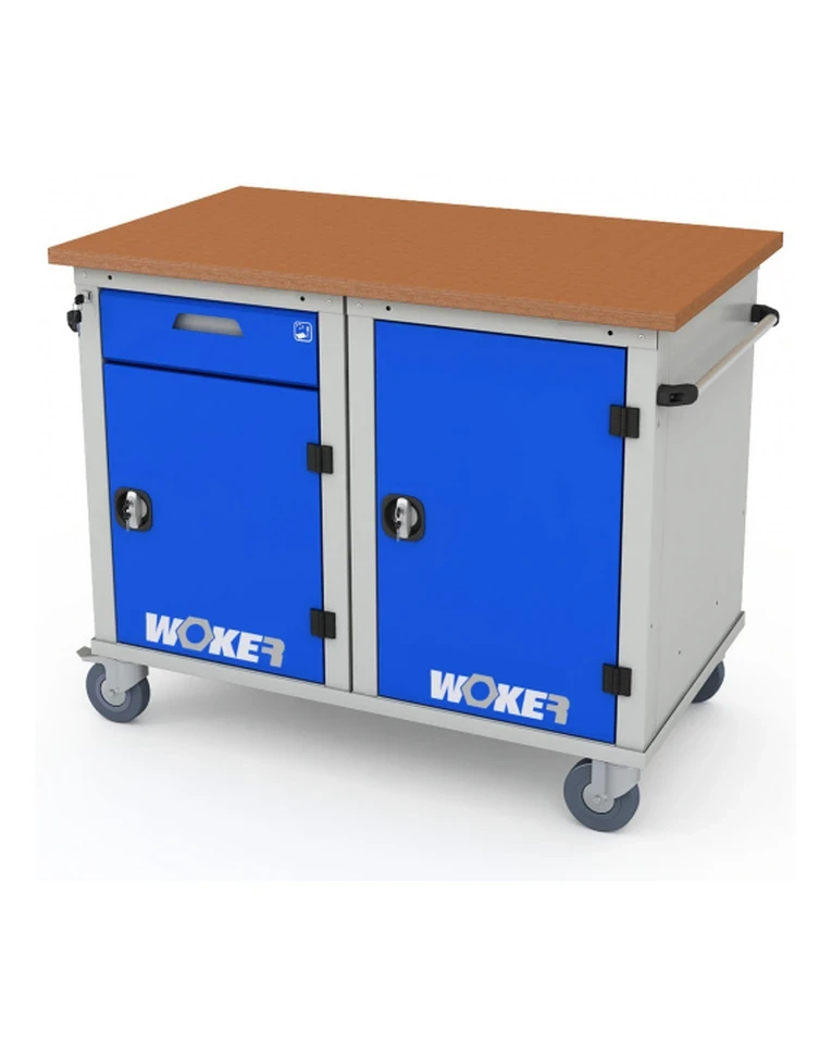 Верстак мобильный двухтумбовый WOKER PRO 2201.1200 купить в Пскове