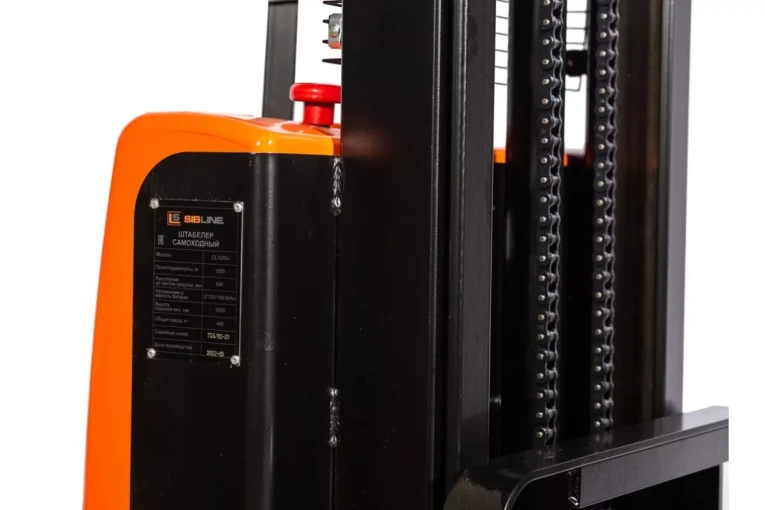 Штабелер электрический самоходный 1,2 т - 2,5 м Вилы: 1150 , Гелевая АКБ, CL1225J SIBLINE купить в Пскове