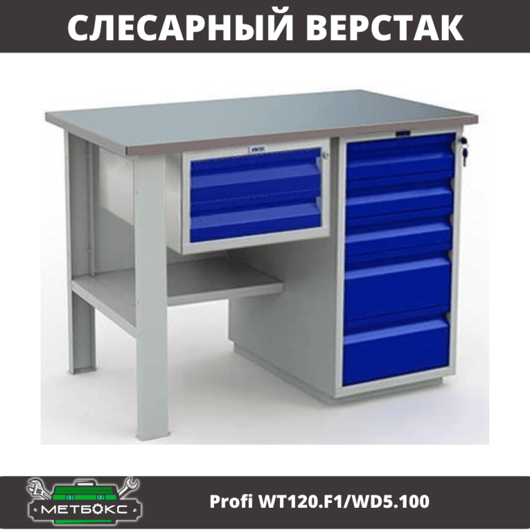 Верстак Profi WT120.F1/WD5.100 купить в Пскове Верстак Profi WT120.F1/WD5.100 купить в Пскове