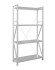 Стеллаж MS U 2000x700x800 4 полки (350 кг, перф) купить в Пскове