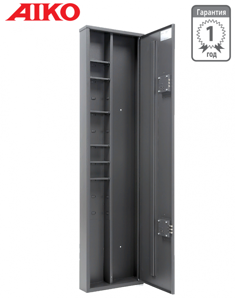 Узкий сейф для оружия Aiko Чирок 1409 (глубина 9 см) купить в Пскове