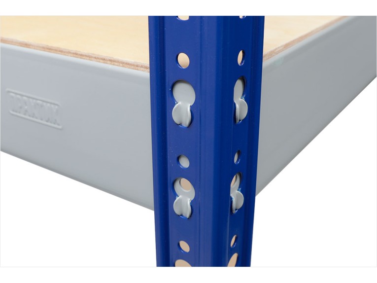 Стеллаж Практик SB 200х152х76 5 полок (фанера) купить в Пскове Стеллаж Практик SB 200х152х76 5 полок (фанера) купить в Пскове