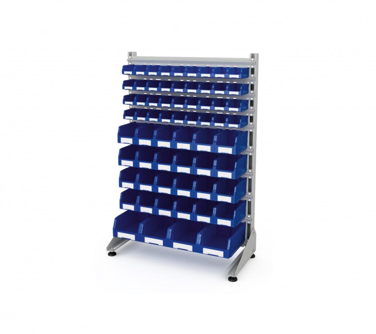 Стеллаж для пластиковых лотков SORTEX односторонний 1500x1000x450.05 купить в Пскове