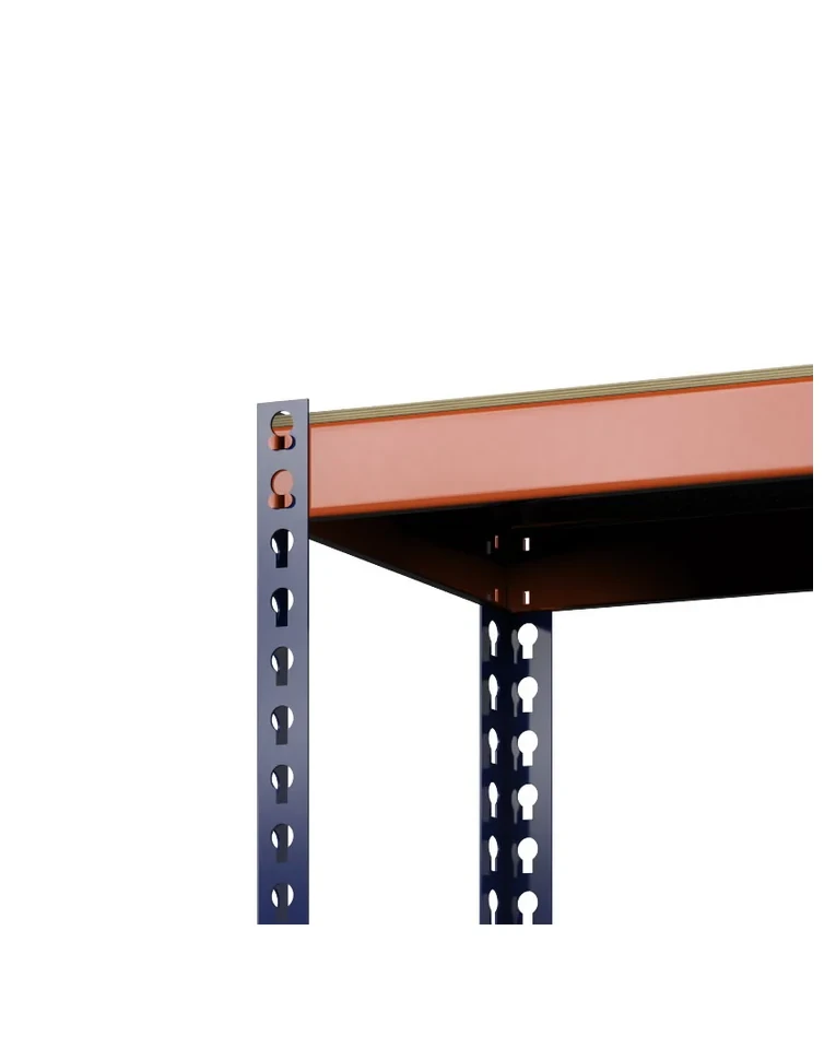 Стеллаж Профи-Т 2500x1845x650 6 полок (фанера, 300 кг на ярус) купить в Пскове