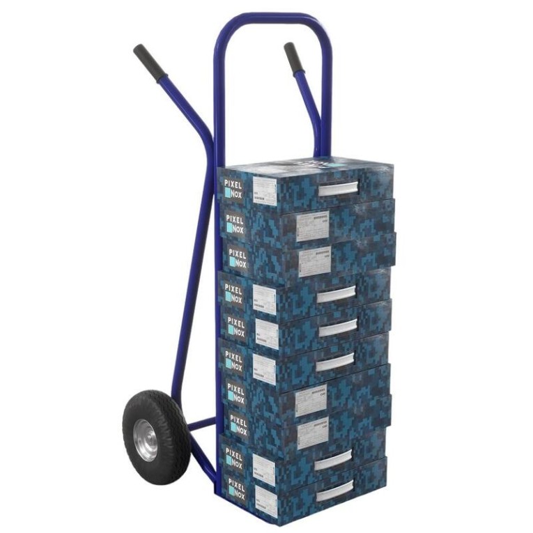 Тележка грузовая двухколесная НТТ 1839, г/п 250 кг, колеса литые 250 мм купить в Пскове