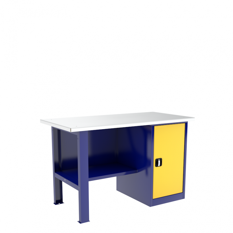 Однотумбовый слесарный верстак ВП-2/1,2 купить в Пскове Однотумбовый слесарный верстак ВП-2/1,2 купить в Пскове