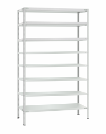 Стеллаж металлический Титан МС-500 2400х1200х600 8 полок