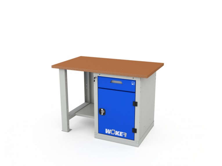 Верстак однотумбовый WOKER PRO 1002.1200 купить в Пскове