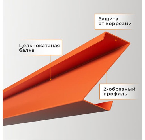 Стеллаж набивной паллетный (3000х1580х1800 мм), 1 линия, 2 яруса купить в Пскове