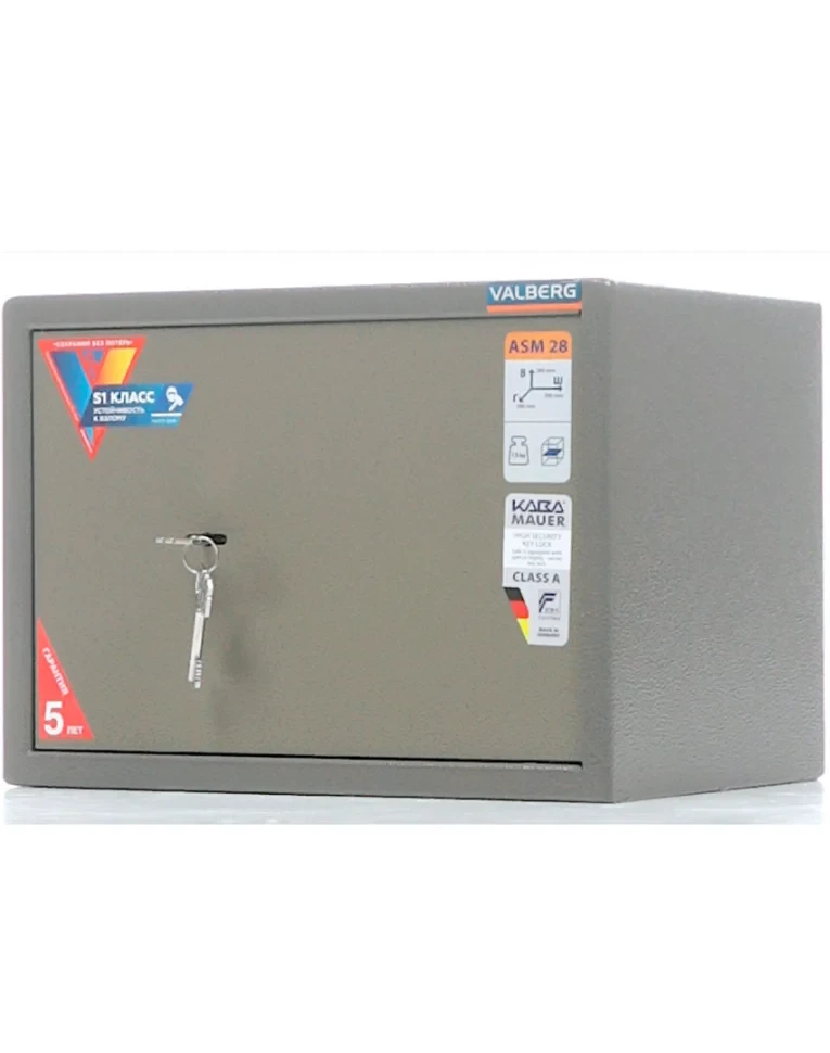 Мебельный сейф Valberg ASM-28 KL купить в Пскове