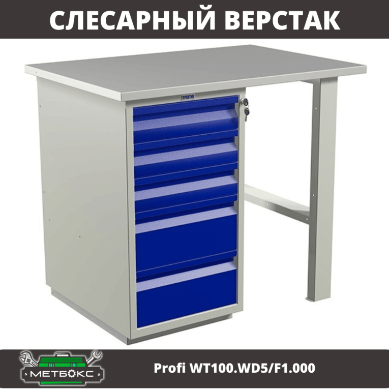 Верстак Profi WT100.WD5/F1.000 (WB 100Sh + WD5) купить в Пскове