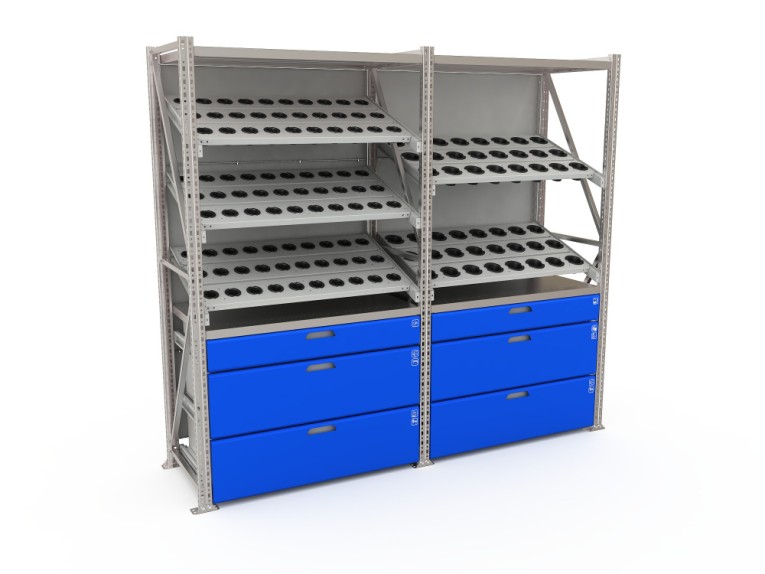 Система хранения оснастки к станкам с ЧПУ MODUL XL 2х2000 №2 купить в Пскове