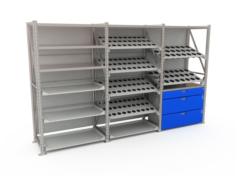 Система хранения оснастки к станкам с ЧПУ MODUL XL 3х2000 №1 купить в Пскове