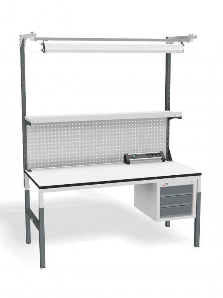 Стол монтажный ДиКом СР-М-150-05 ESD Пластик купить в Пскове