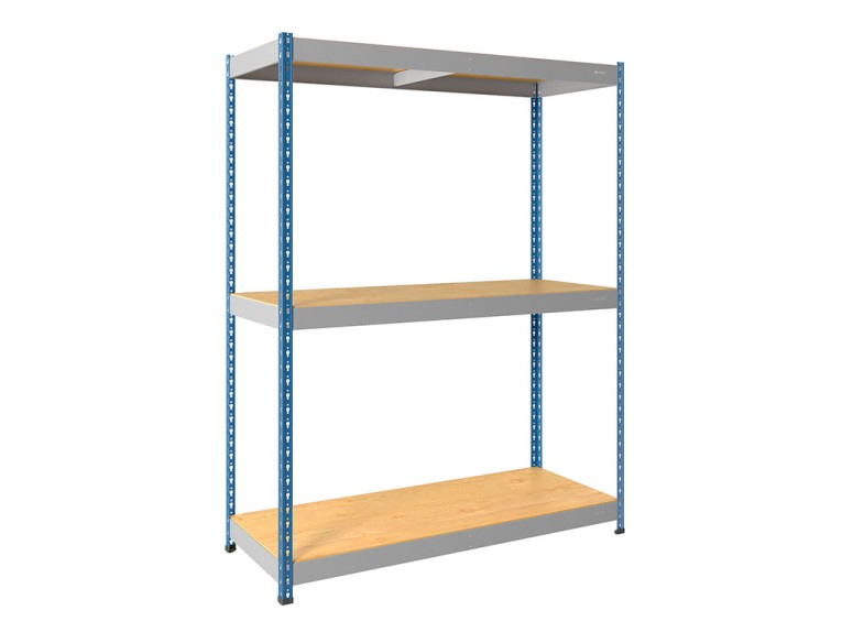 Стеллаж Практик SB 250х152х91 3 полки (фанера) купить в Пскове Стеллаж Практик SB 250х152х91 3 полки (фанера) купить в Пскове