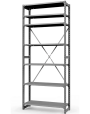 Стеллаж ТСУ 4000x1200x500 7 полок (300 кг, металл) Стеллаж ТСУ 4000x1200x500 7 полок (300 кг, металл)