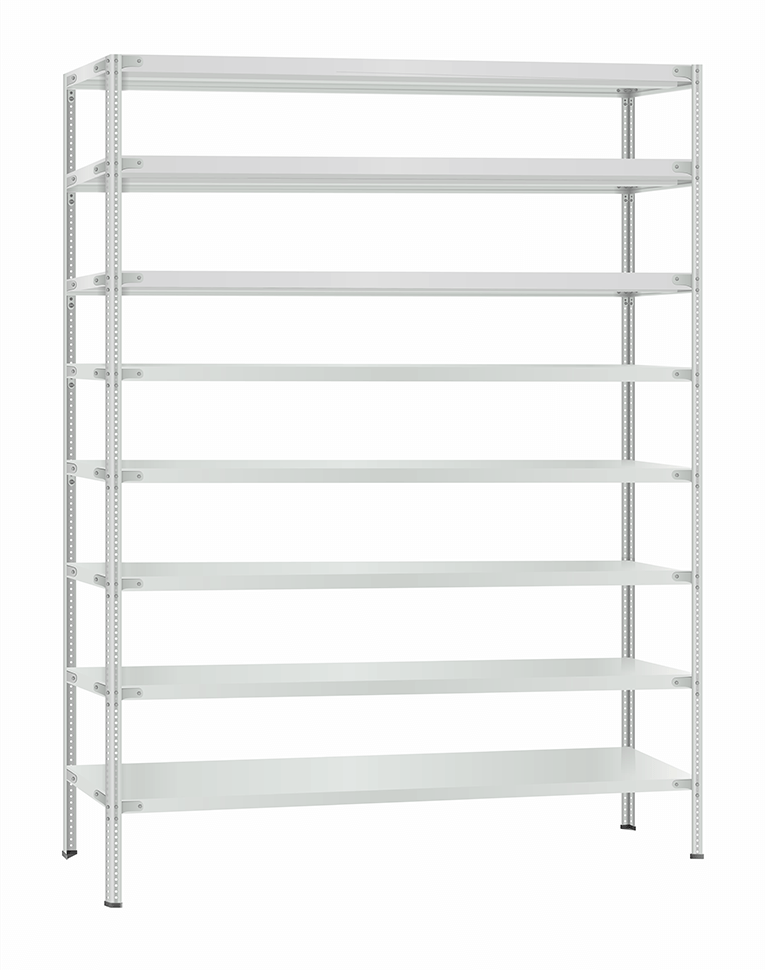 Стеллаж металлический Титан МС-900 2400x1000x300 8 полок купить в Пскове