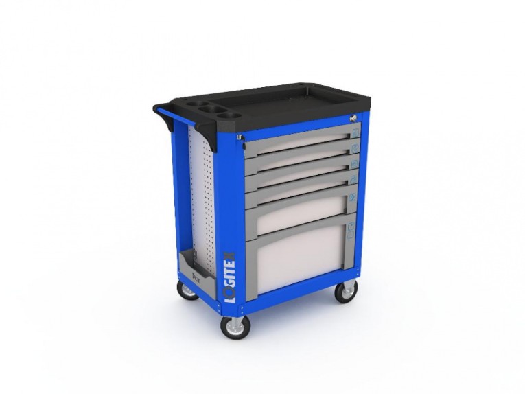 Тумба LOGITEX 6 с системой блокировки ящиков купить в Пскове Тумба LOGITEX 6 с системой блокировки ящиков купить в Пскове