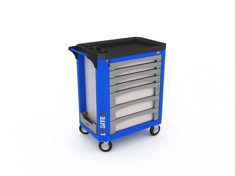 Тумба LOGITEX 7 с системой блокировки ящиков купить в Пскове Тумба LOGITEX 7 с системой блокировки ящиков купить в Пскове