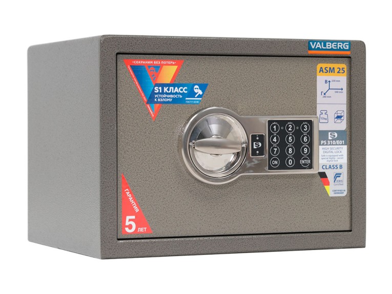 Мебельный сейф Valberg ASM 25 EL купить в Пскове