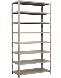 Стеллаж металлический Титан МС-500 2200х700х300 8 полок Стеллаж металлический Титан МС-500 2200х700х300 8 полок